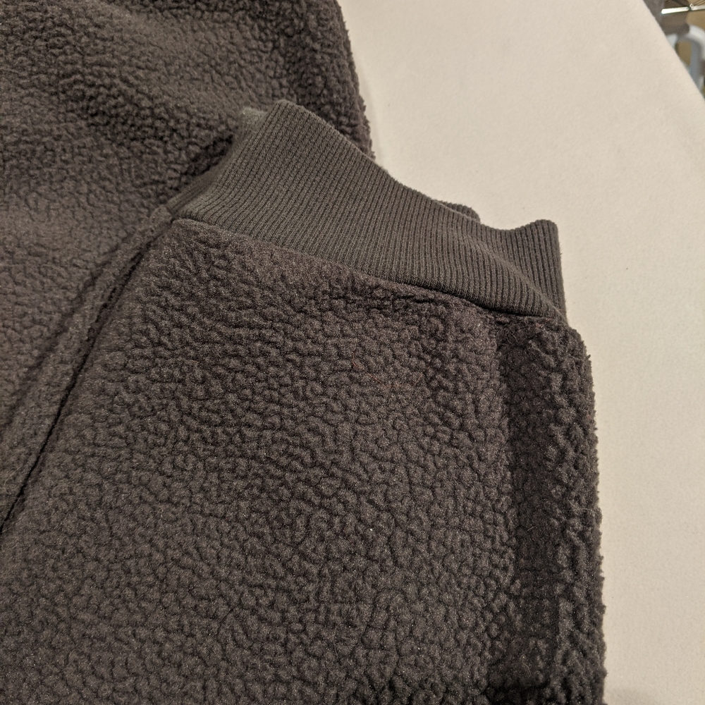 Fleece grey sweatpants